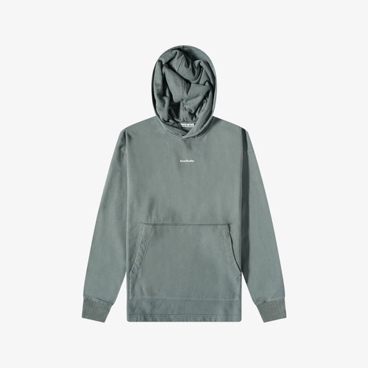 Acne Studios “Cedar Green” Franklin Stamp Hoodie