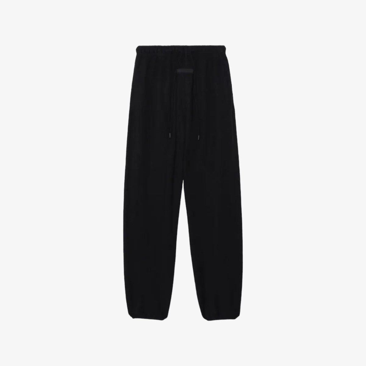 Fear of God Essentials “Jet Black” Cotton Track pants