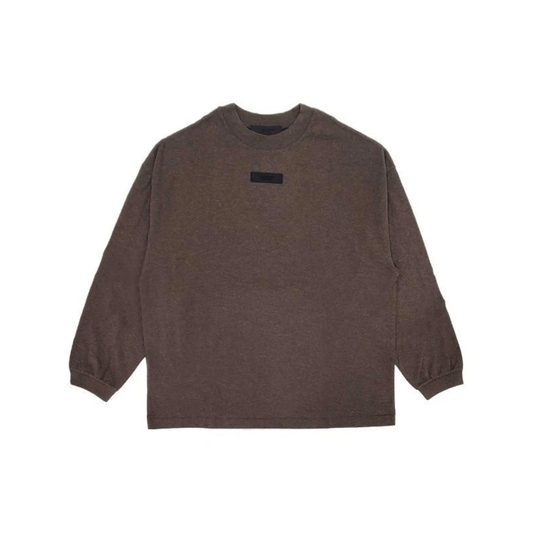 Fear of God Essentials Long-Sleeve Tee "Heather Wood"