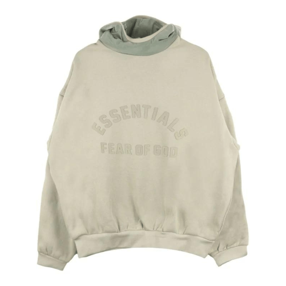 Fear of God Essentials Nylon Fleece Hoodie "Seal"