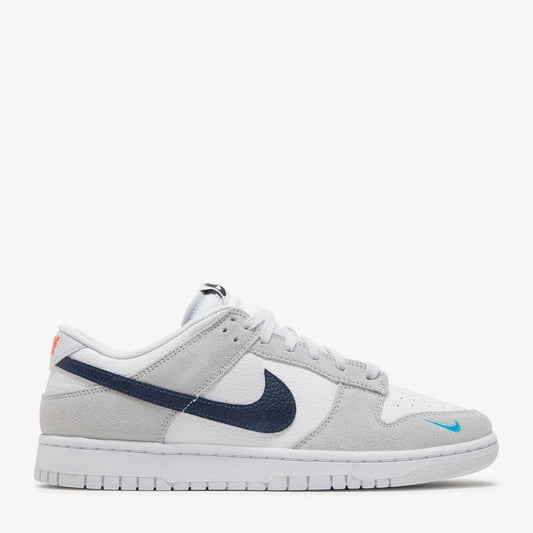 Nike Dunk Low “Mini Swoosh Football Grey Midnight Navy”