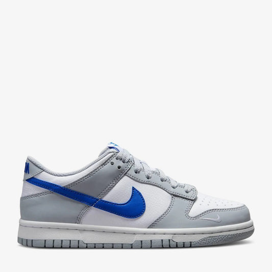 Nike Dunk Low “Wolf Grey Royal” Mini Swoosh