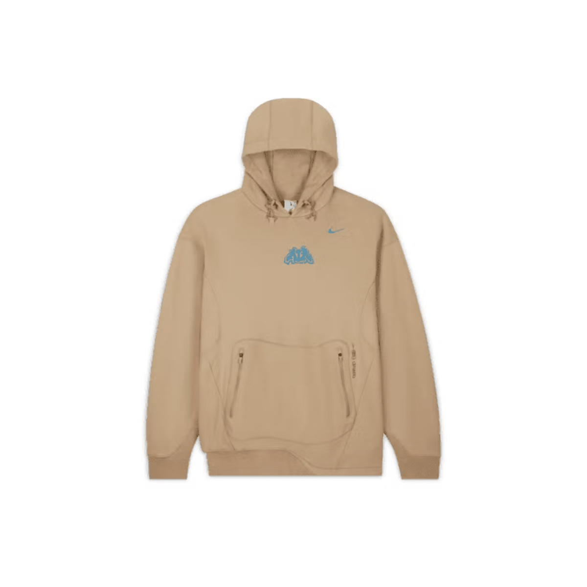 Nike x Off-White 006 Fleece Hoodie "Khaki"