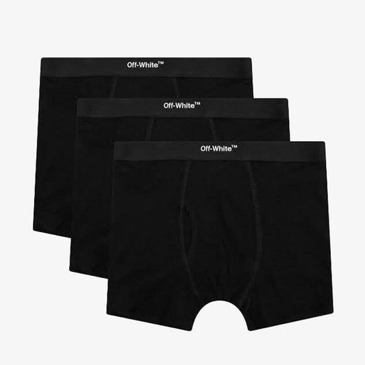 Off-White Helvetica Boxers “Black” 3 pack